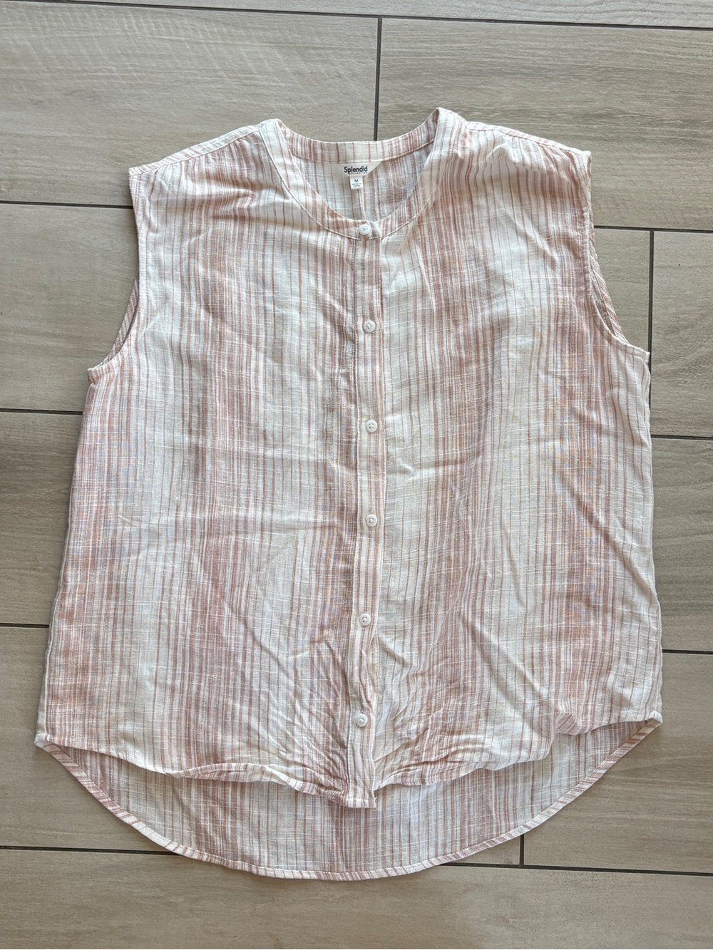 Linen tank top